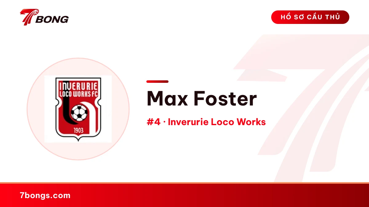 Max Foster — Inverurie Loco Works