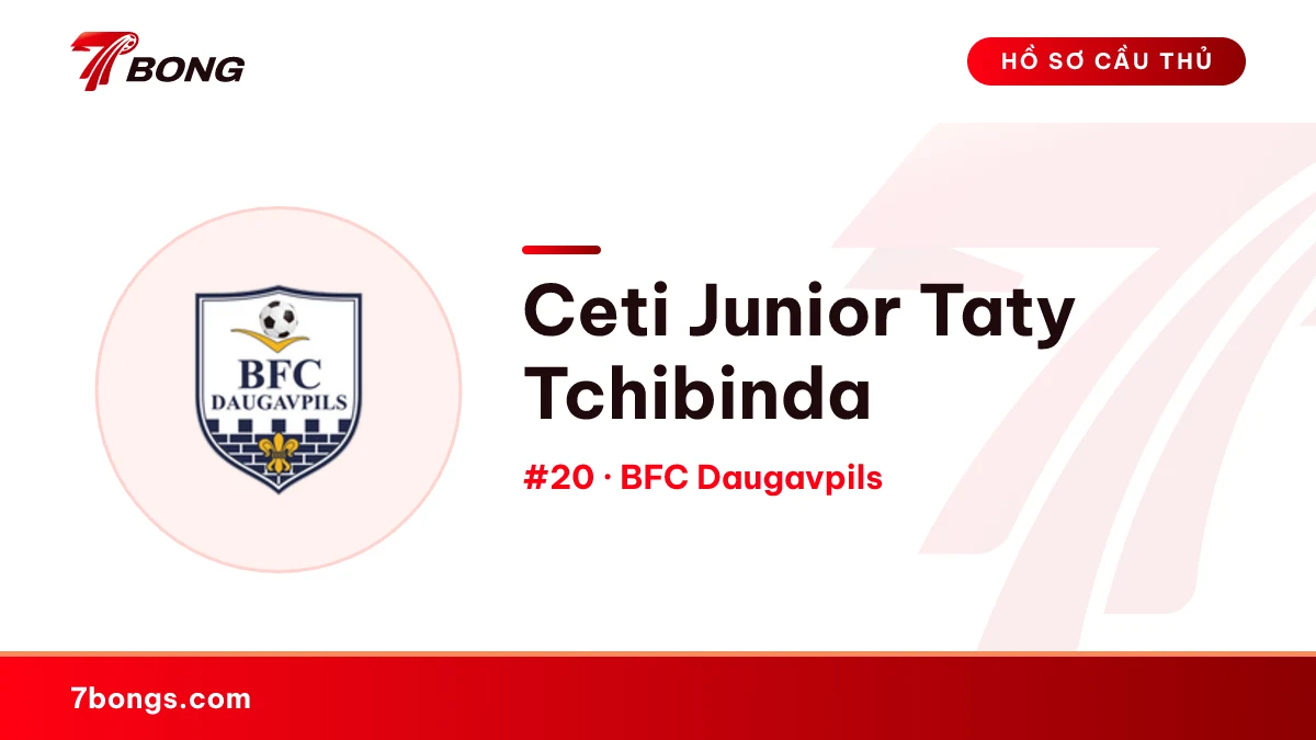 Ceti Junior Taty Tchibinda — BFC Daugavpils