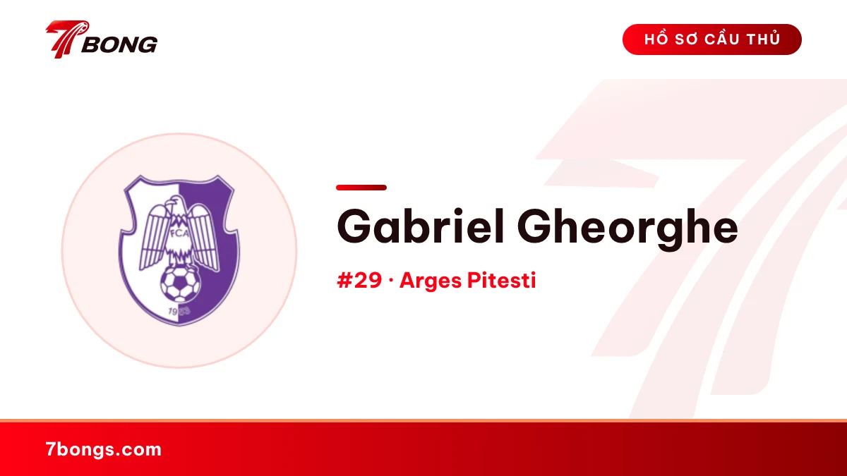 Gabriel Gheorghe — Arges Pitesti