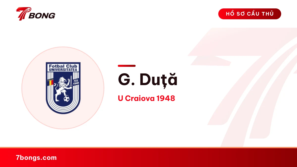 G. Duță — U Craiova 1948