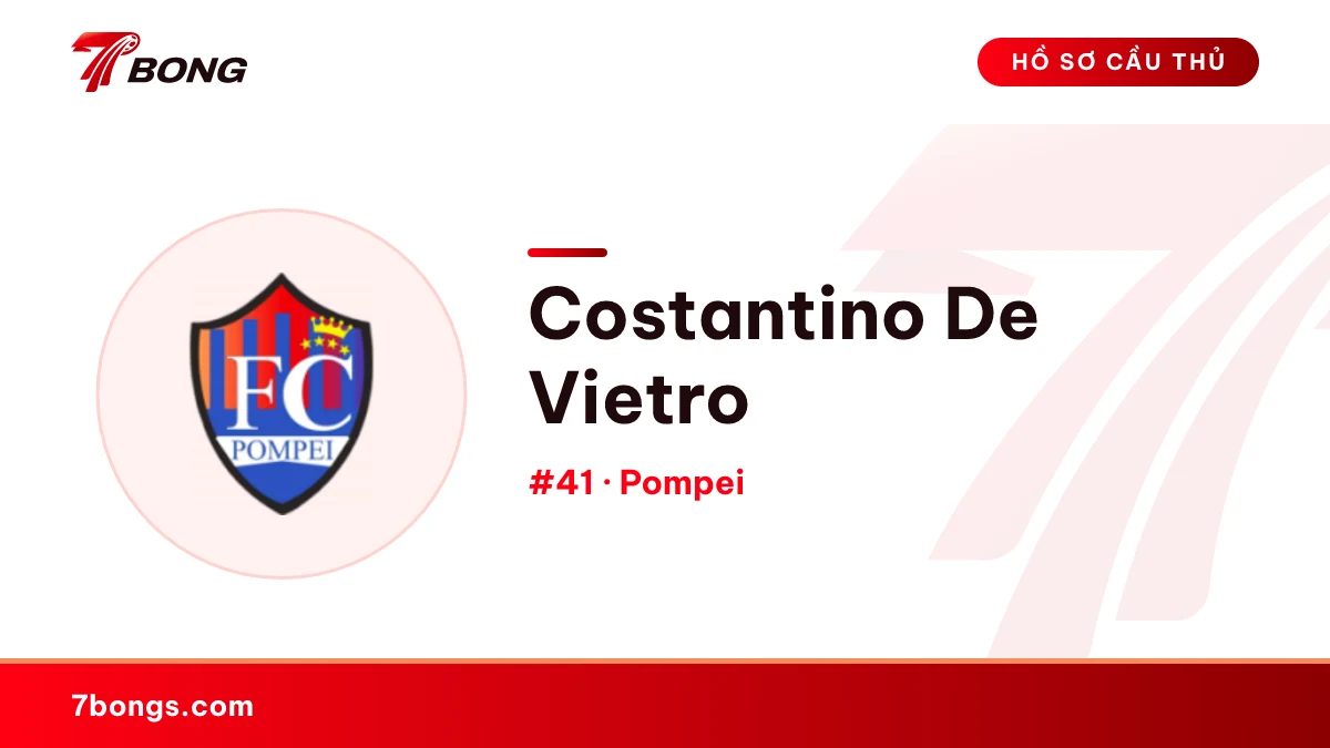 Costantino De Vietro — Pompei
