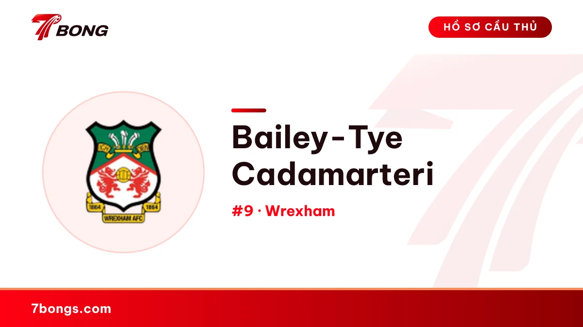 Bailey-Tye Cadamarteri — Wrexham