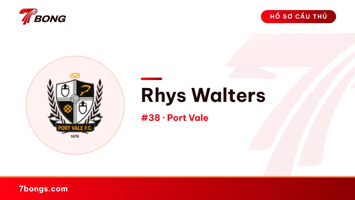 Rhys Walters — Port Vale