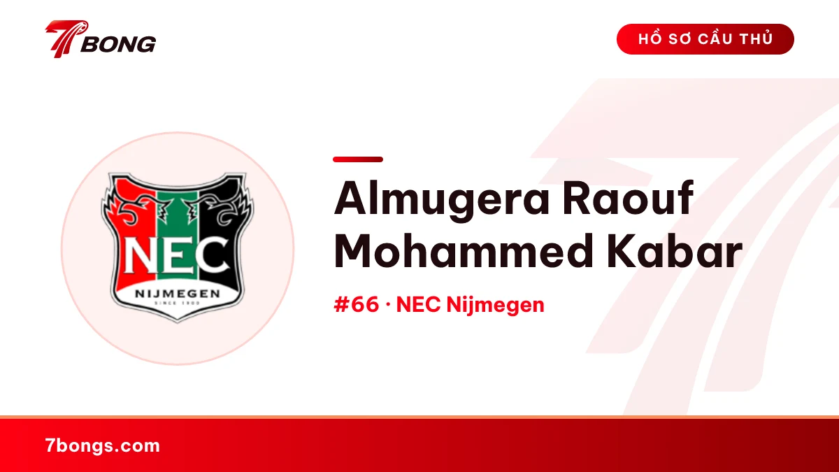 Almugera Raouf Mohammed Kabar — NEC Nijmegen
