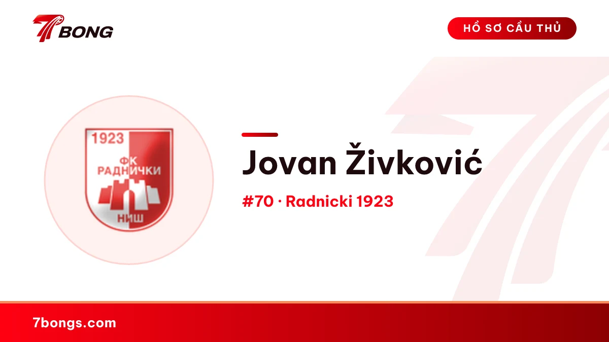 Jovan Živković — Radnicki 1923