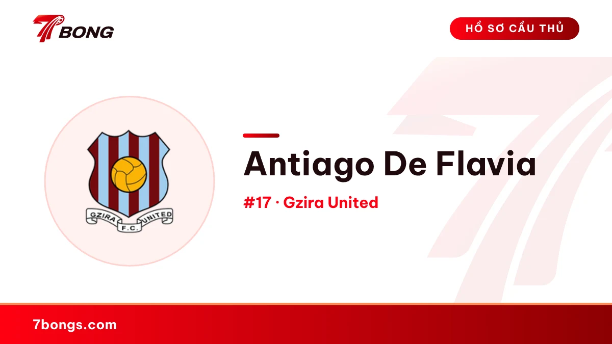 Antiago De Flavia — Gzira United