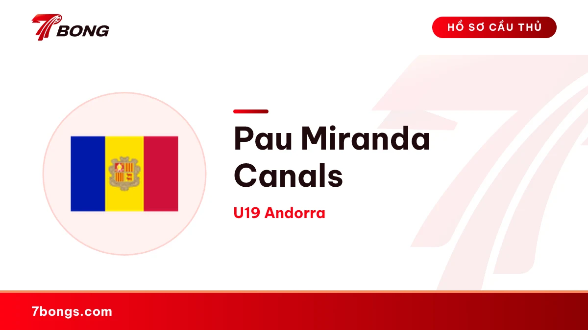 Pau Miranda Canals — U19 Andorra