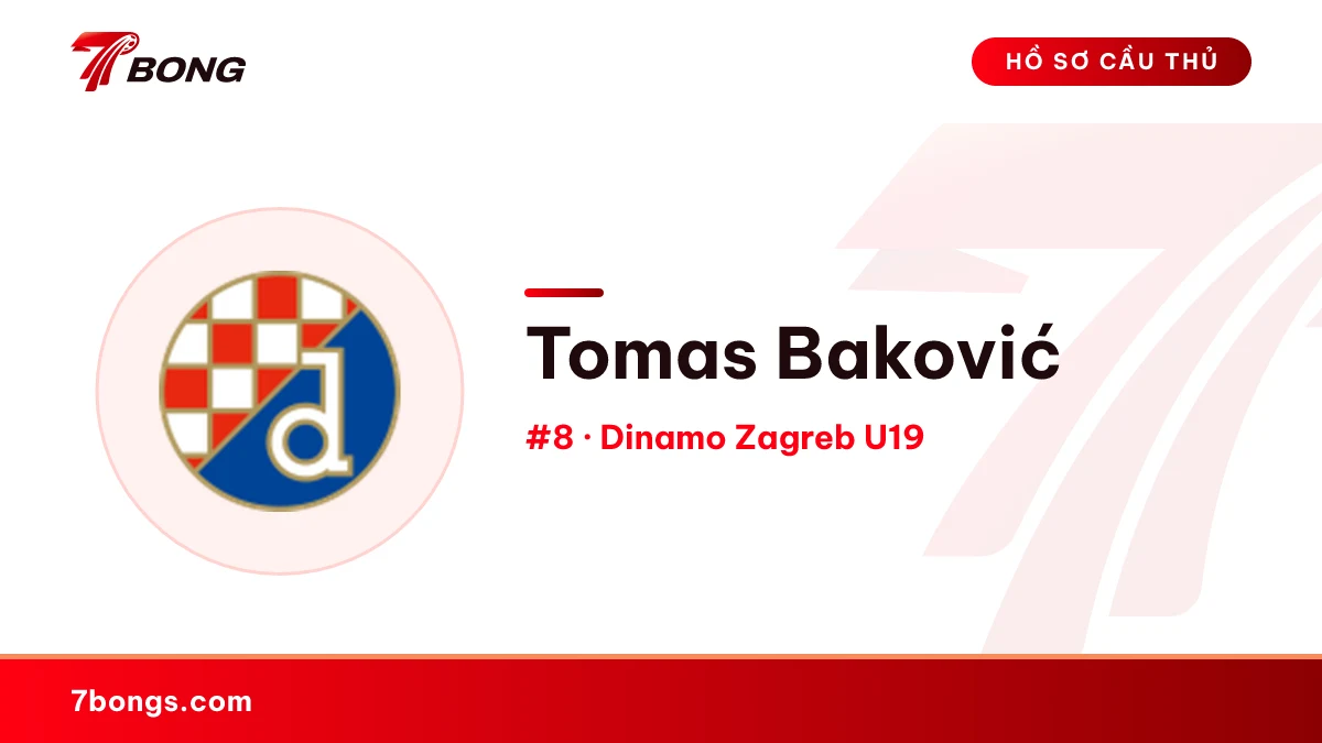 Tomas Baković — Dinamo Zagreb U19