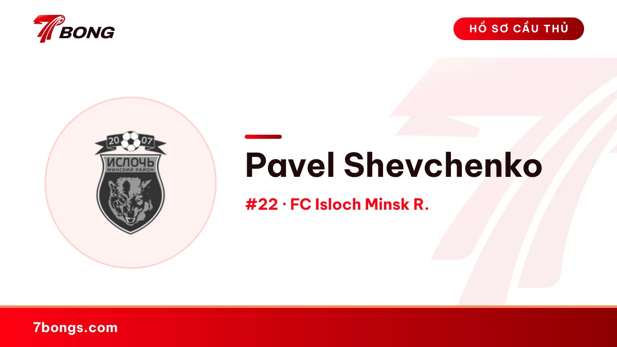 Pavel Shevchenko — FC Isloch Minsk R.