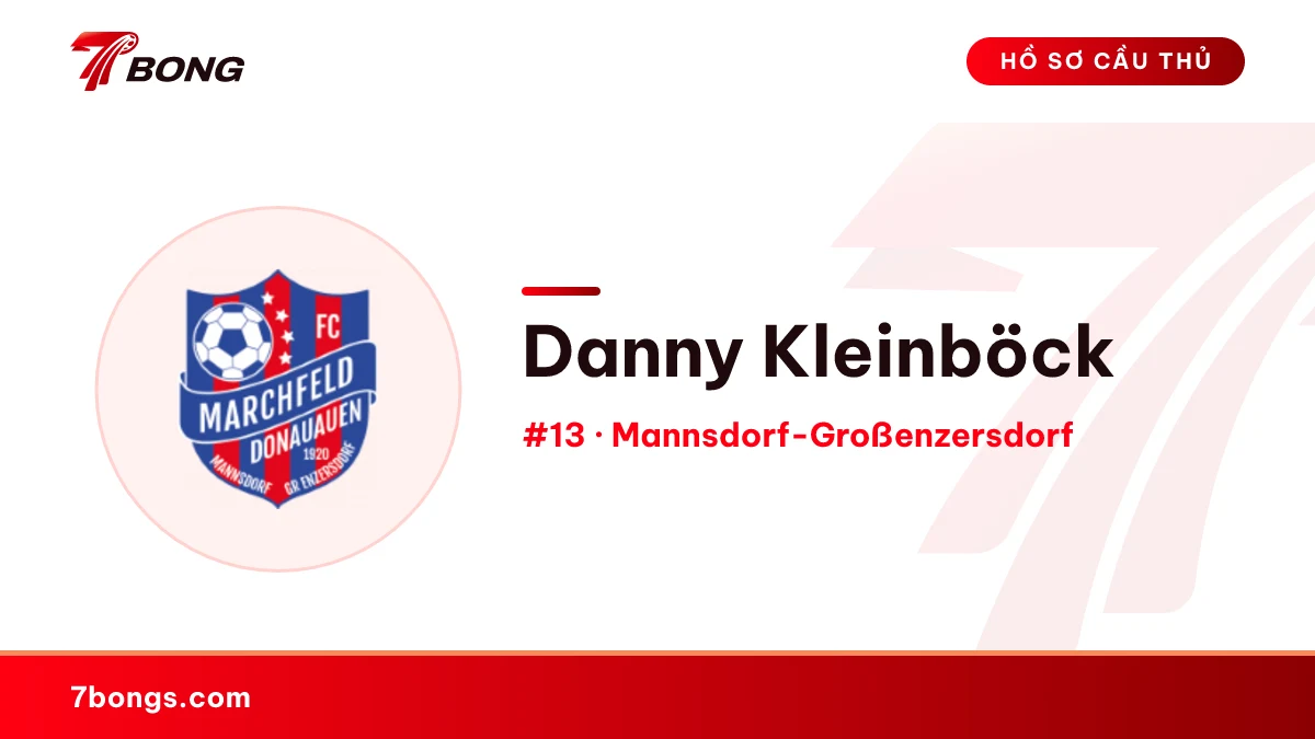 Danny Kleinböck — Mannsdorf-Großenzersdorf