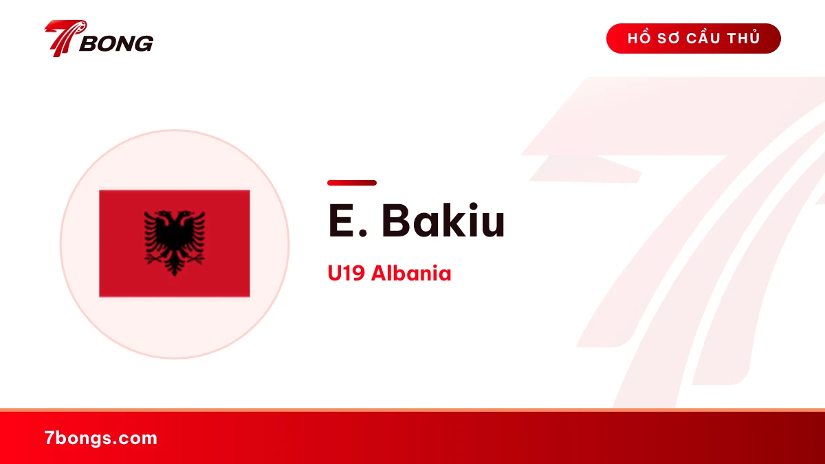 E. Bakiu — U19 Albania