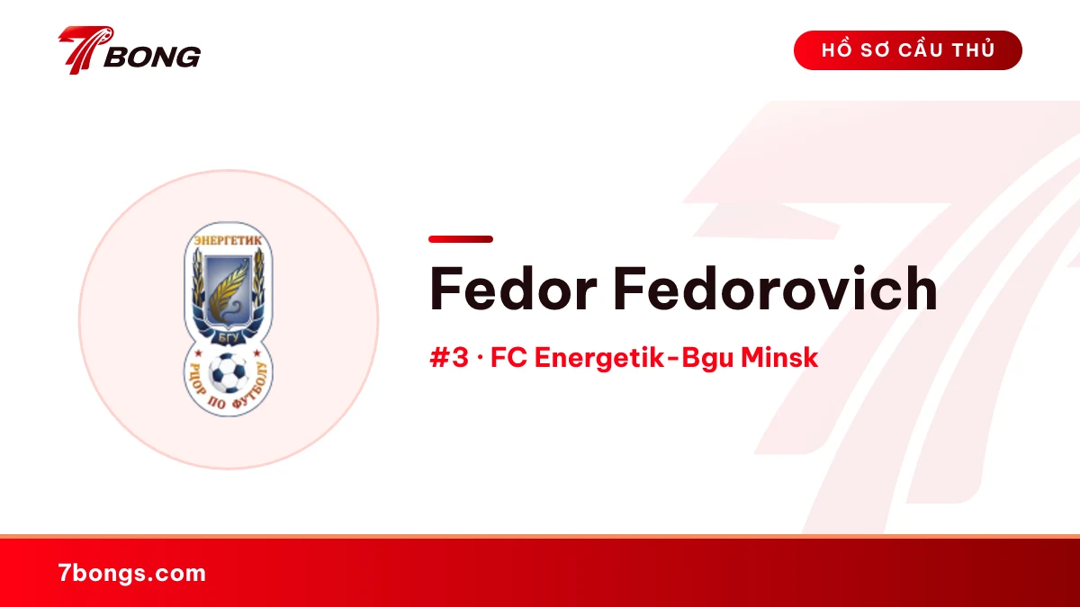 Fedor Fedorovich — FC Energetik-Bgu Minsk