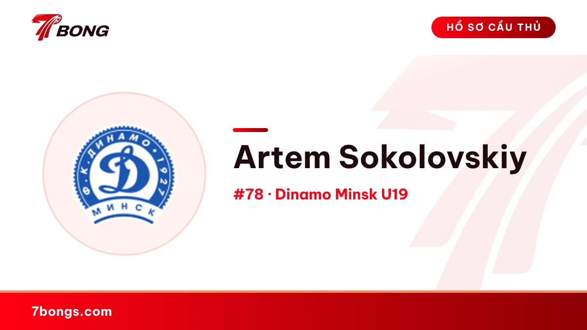 Artem Sokolovskiy — Dinamo Minsk U19