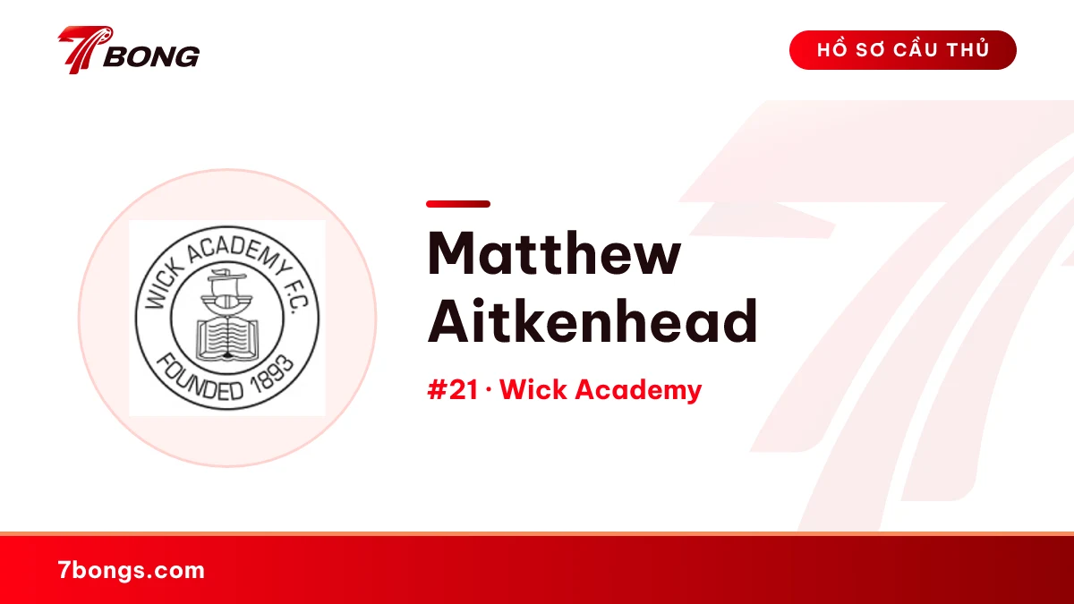 Matthew Aitkenhead — Wick Academy
