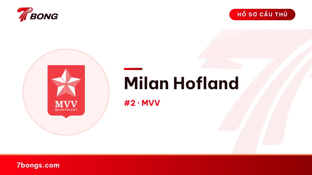Milan Hofland — MVV