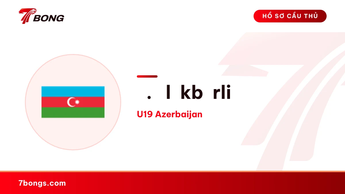 Ə. Ələkbərli — U19 Azerbaijan