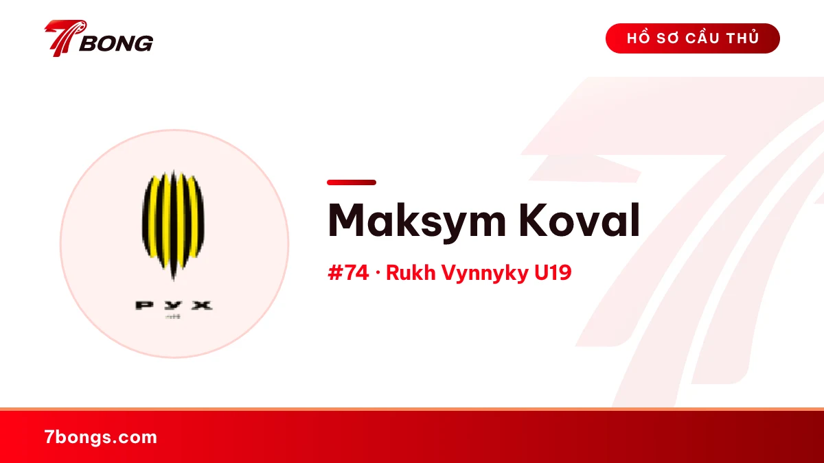 Maksym Koval — Rukh Vynnyky U19