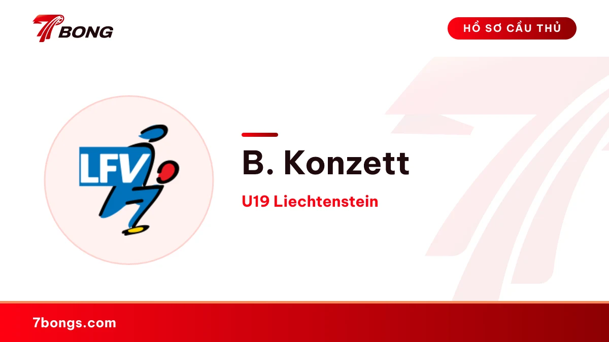 B. Konzett — U19 Liechtenstein