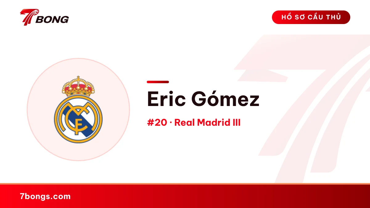 Eric Gómez — Real Madrid III