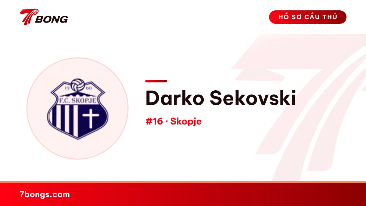 Darko Sekovski — Skopje