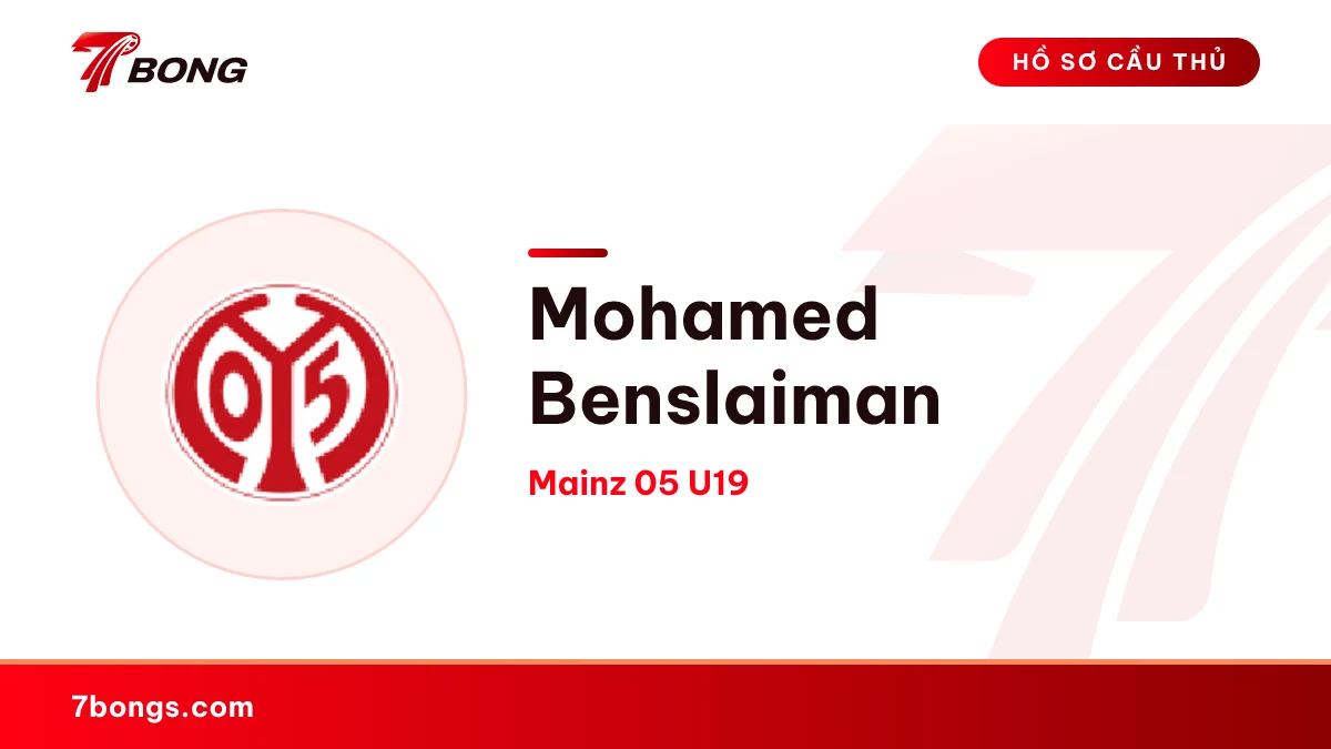 Mohamed Benslaiman — Mainz 05 U19