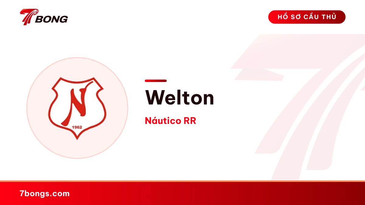 Welton — Náutico RR