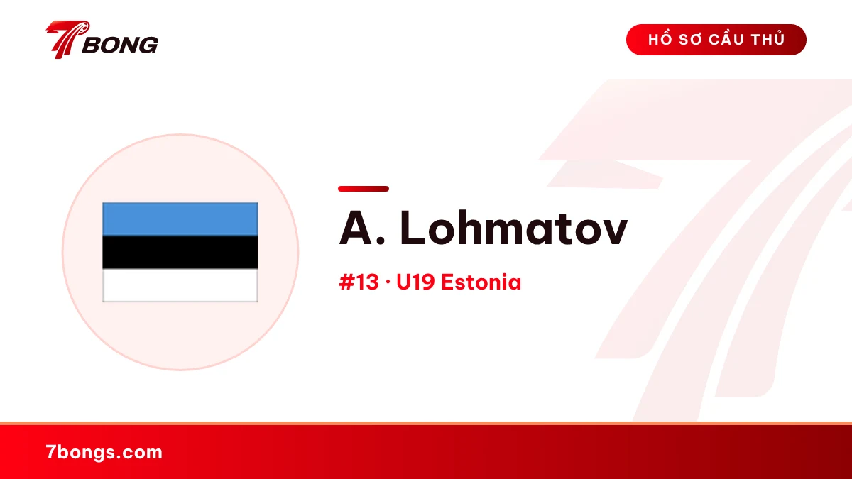 A. Lohmatov — U19 Estonia