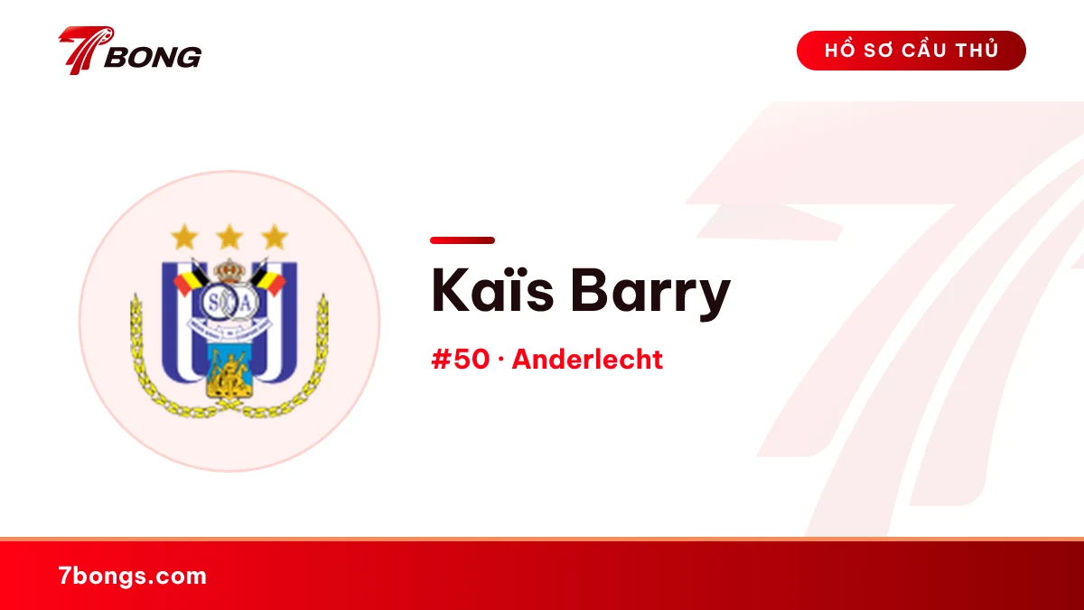 Kaïs Barry — Anderlecht