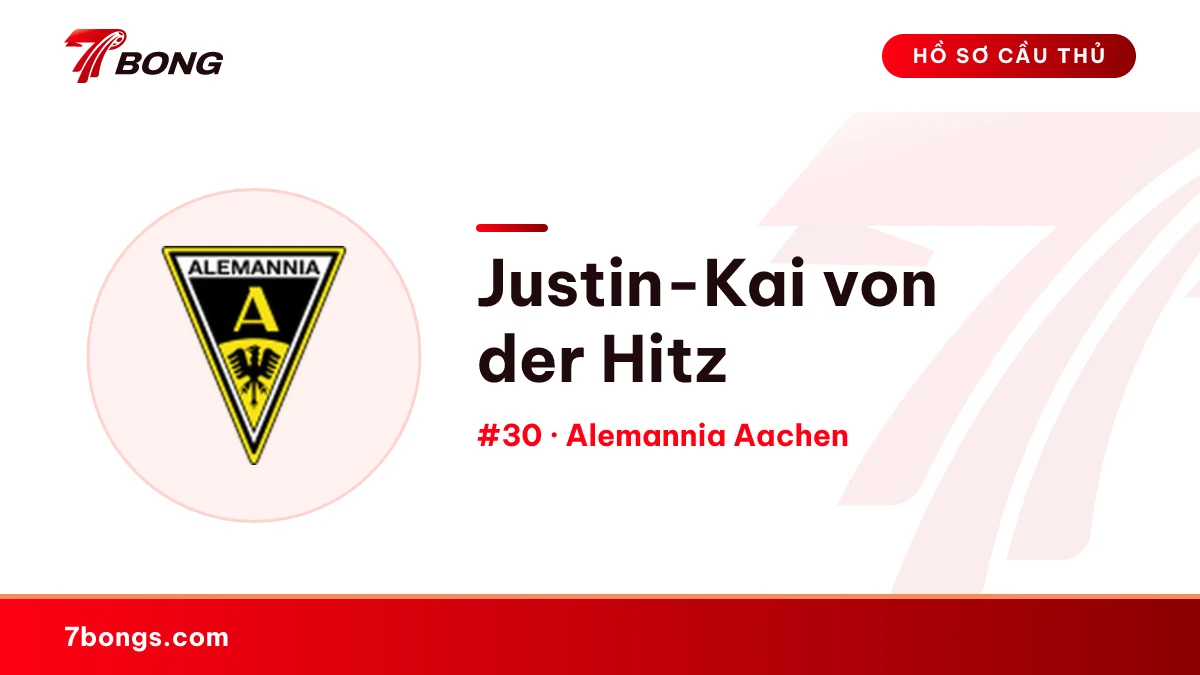 Justin-Kai von der Hitz — Alemannia Aachen