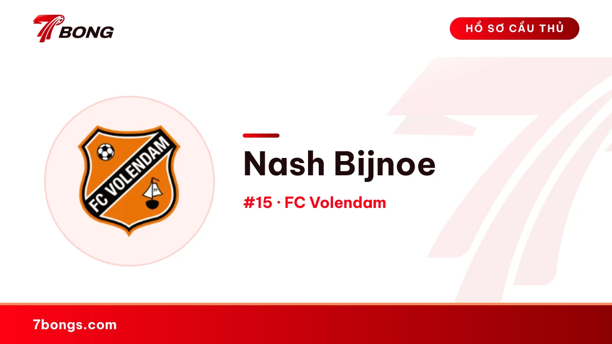 Nash Bijnoe — FC Volendam