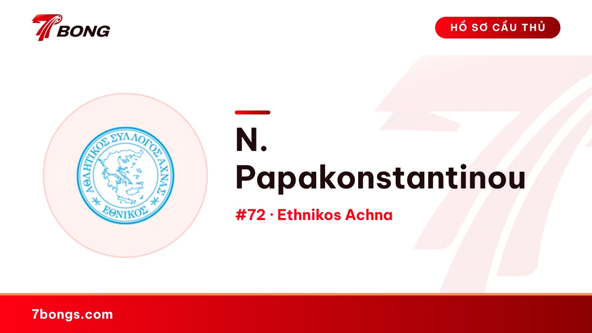 N. Papakonstantinou — Ethnikos Achna