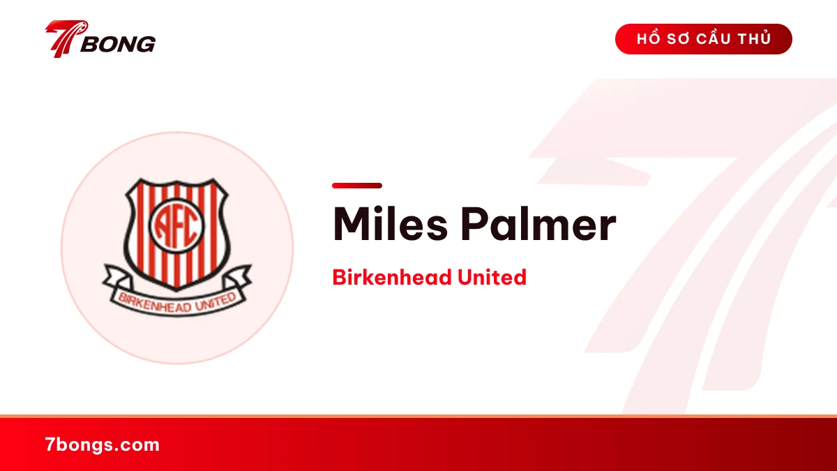 Miles Palmer — Birkenhead United