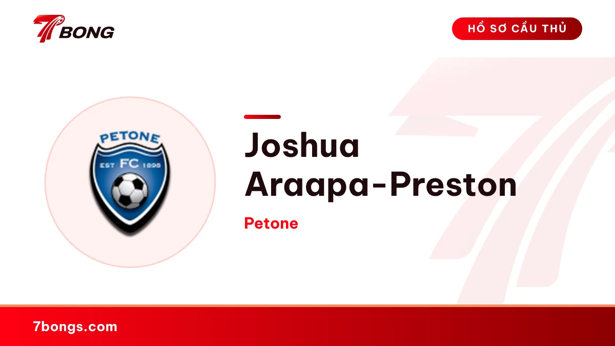 Joshua Araapa-Preston — Petone