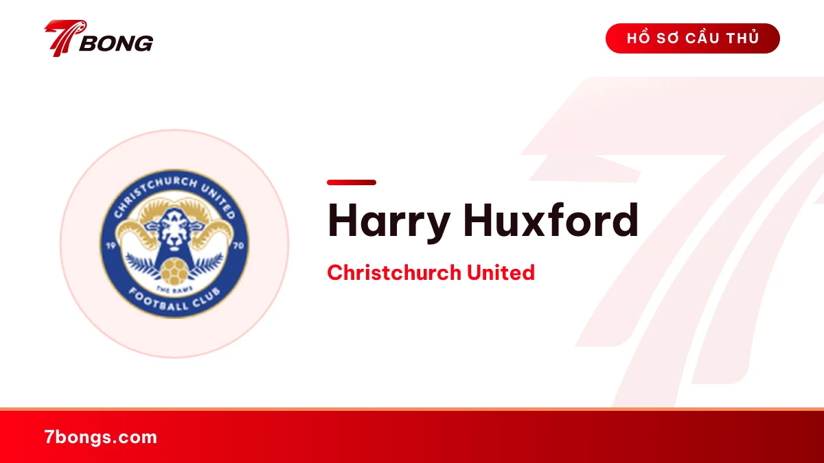 Harry Huxford — Christchurch United