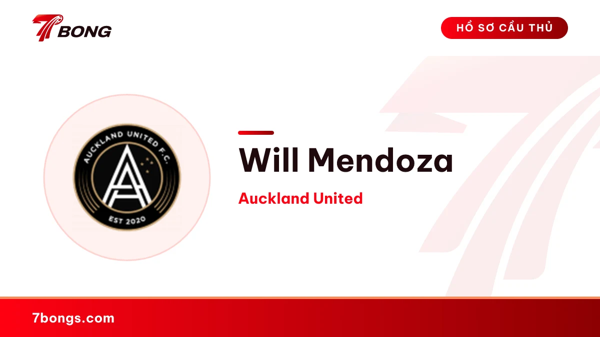 Will Mendoza — Auckland United