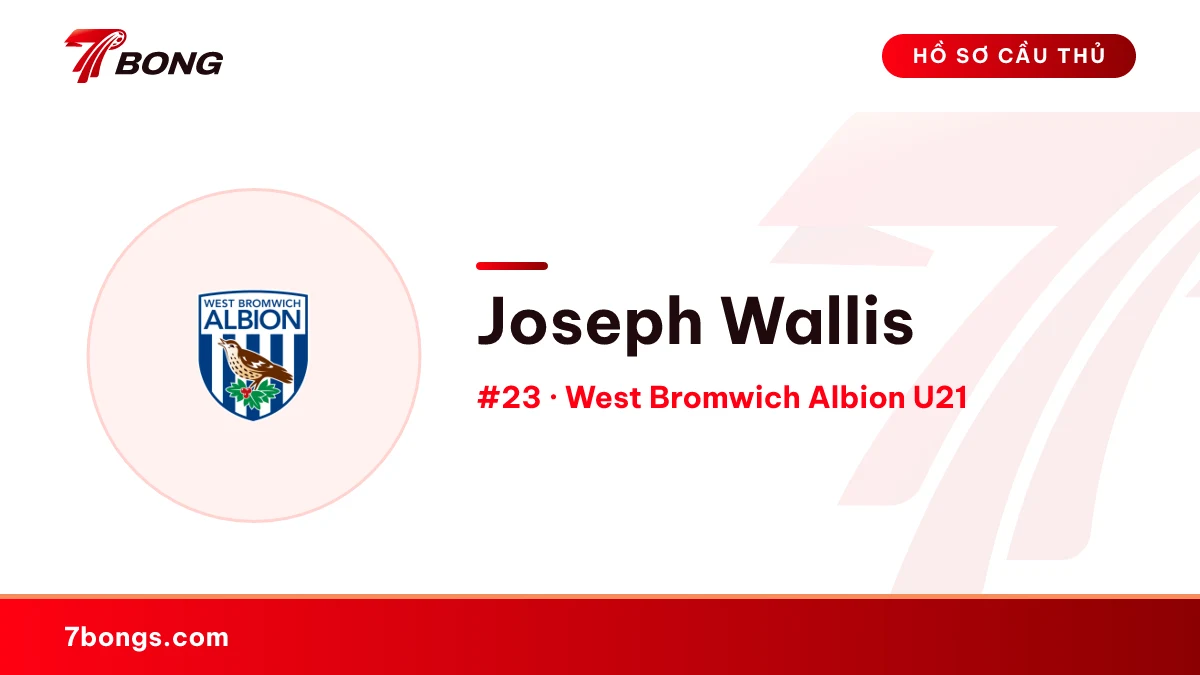 Joseph Wallis — West Bromwich Albion U21