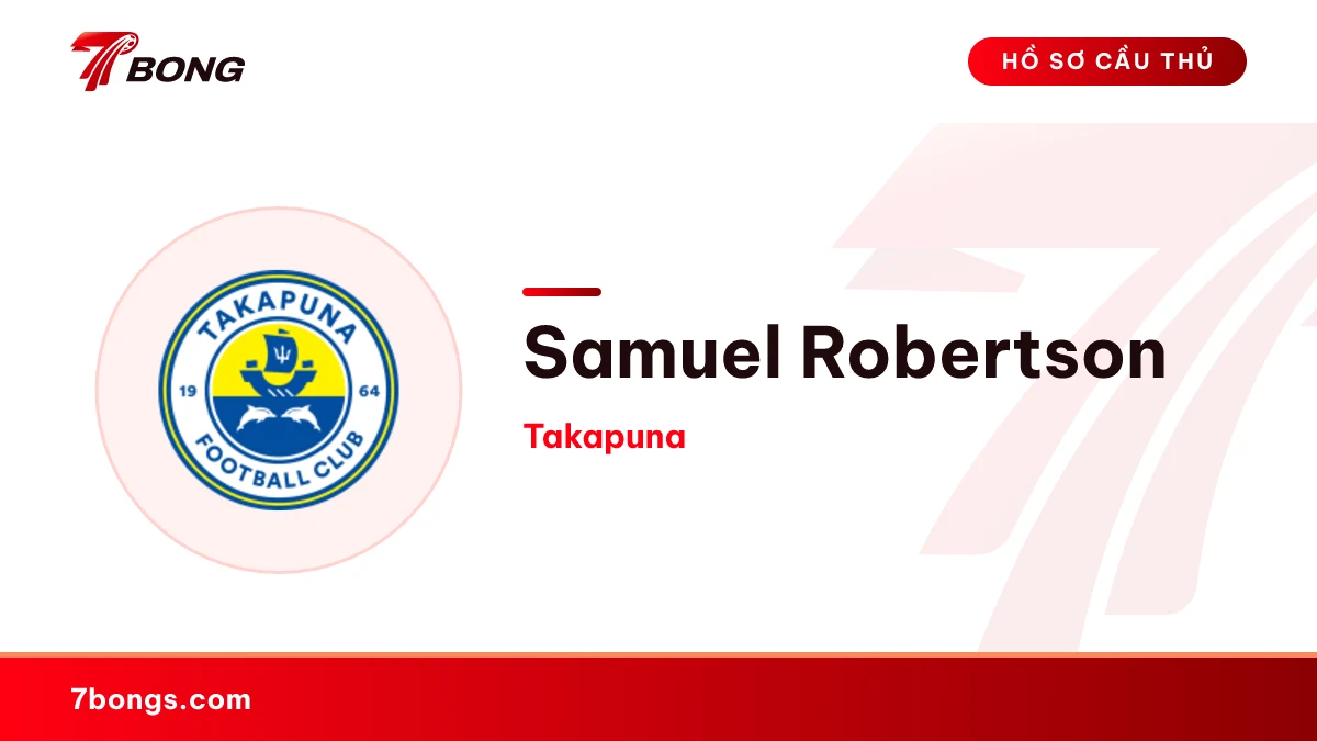 Samuel Robertson — Takapuna