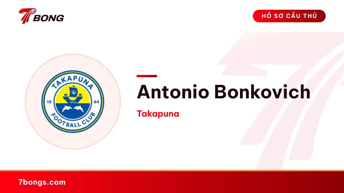 Antonio Bonkovich — Takapuna