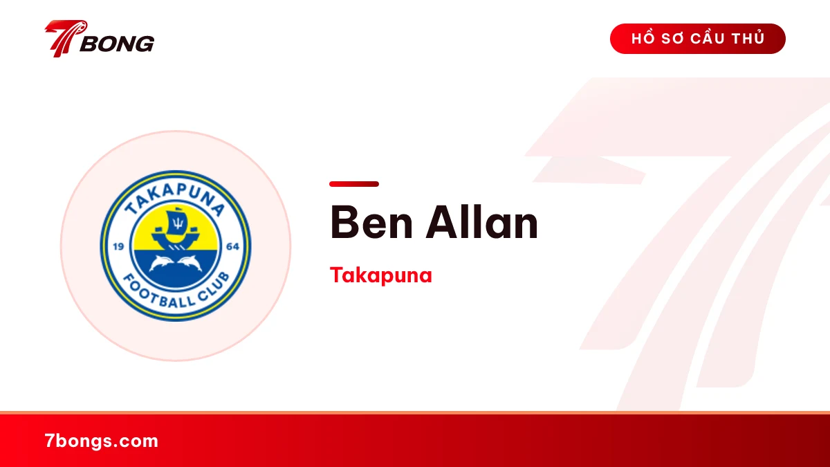 Ben Allan — Takapuna