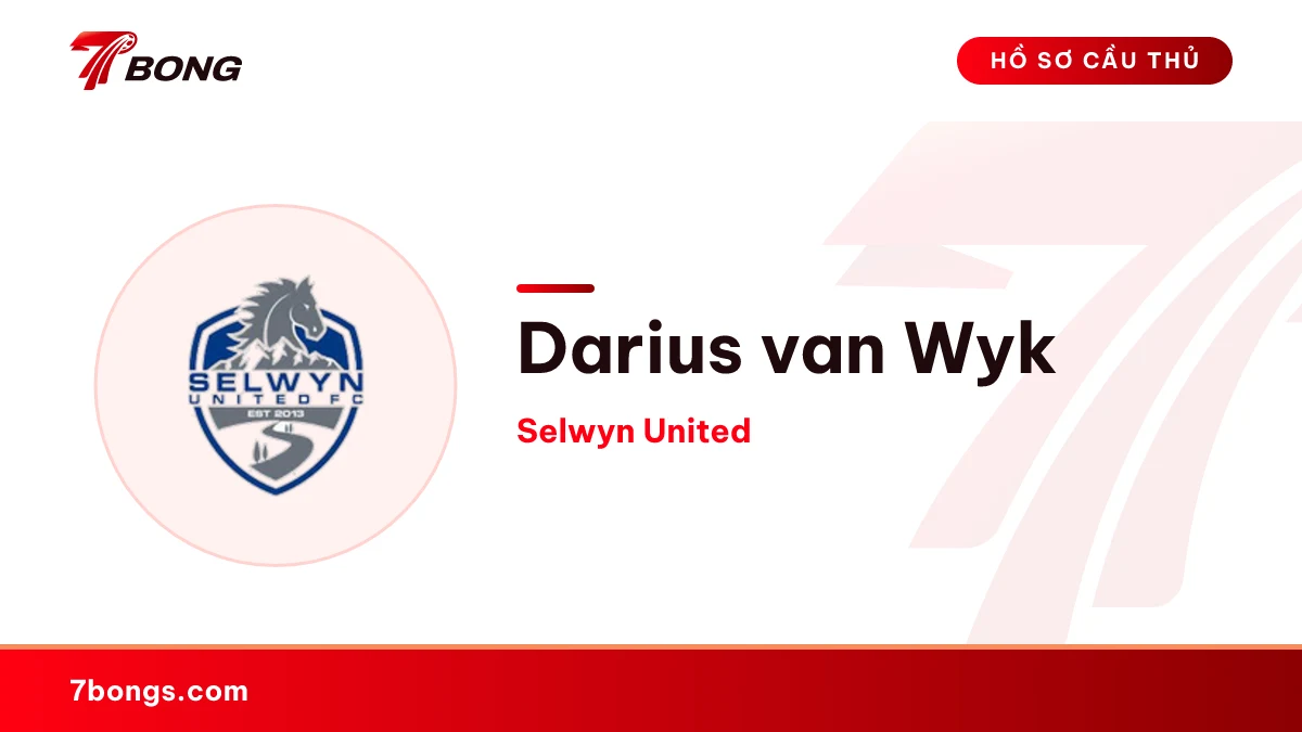 Darius van Wyk — Selwyn United