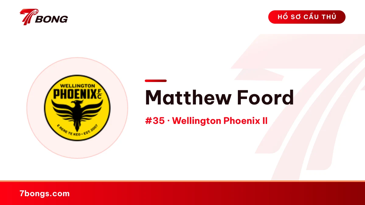 Matthew Foord — Wellington Phoenix II