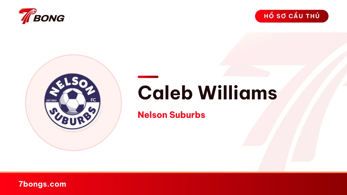 Caleb Williams — Nelson Suburbs