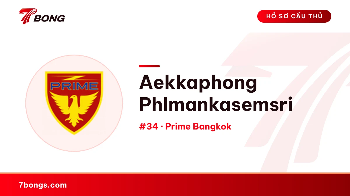 Aekkaphong Phlmankasemsri — Prime Bangkok