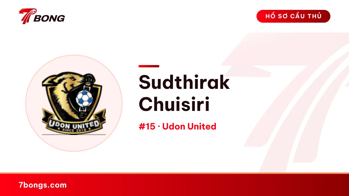 Sudthirak Chuisiri — Udon United