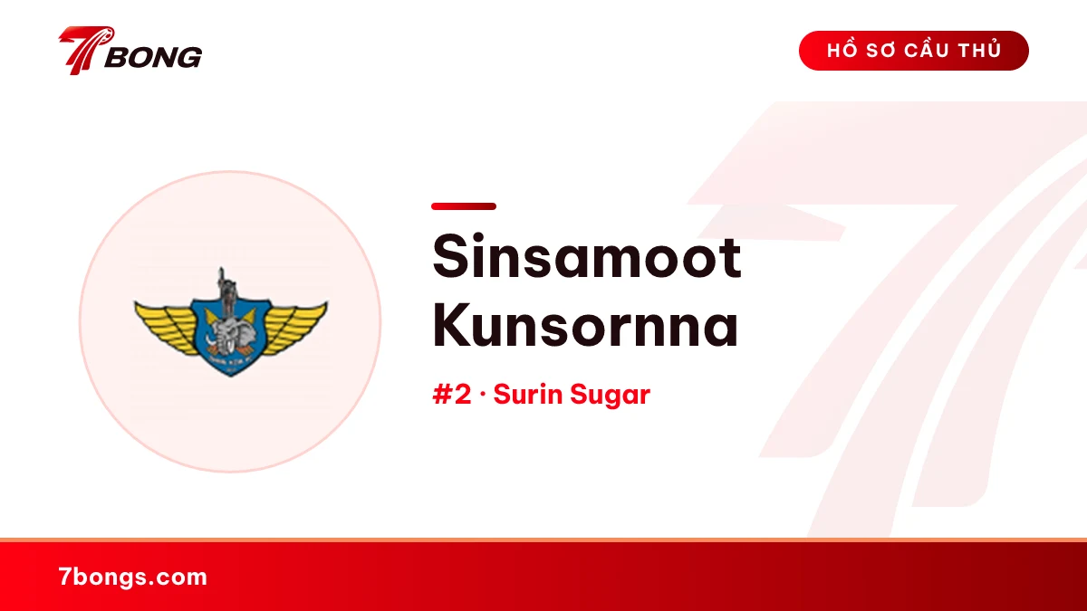 Sinsamoot Kunsornna — Surin Sugar