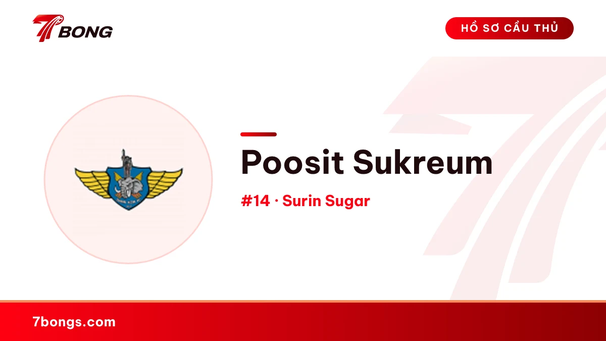 Poosit Sukreum — Surin Sugar
