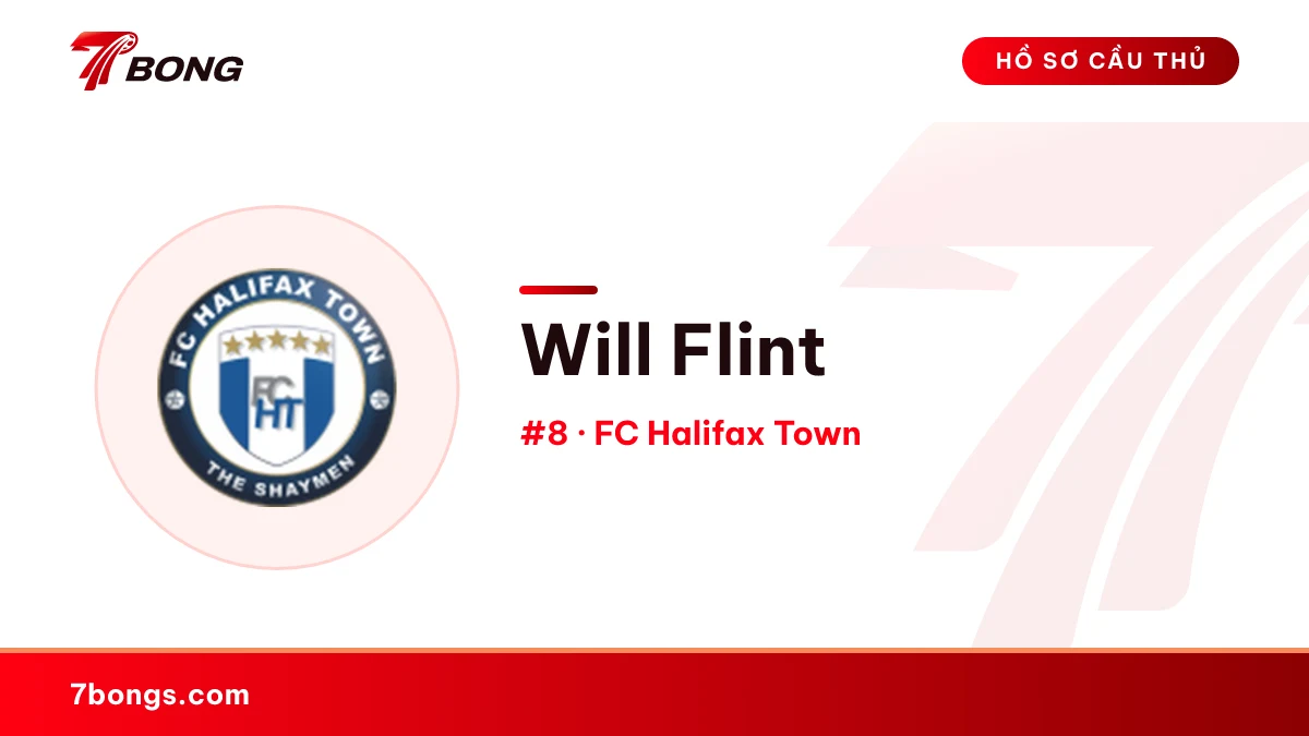 Will Flint — FC Halifax Town