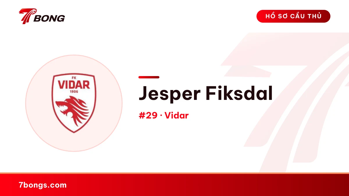 Jesper Fiksdal — Vidar