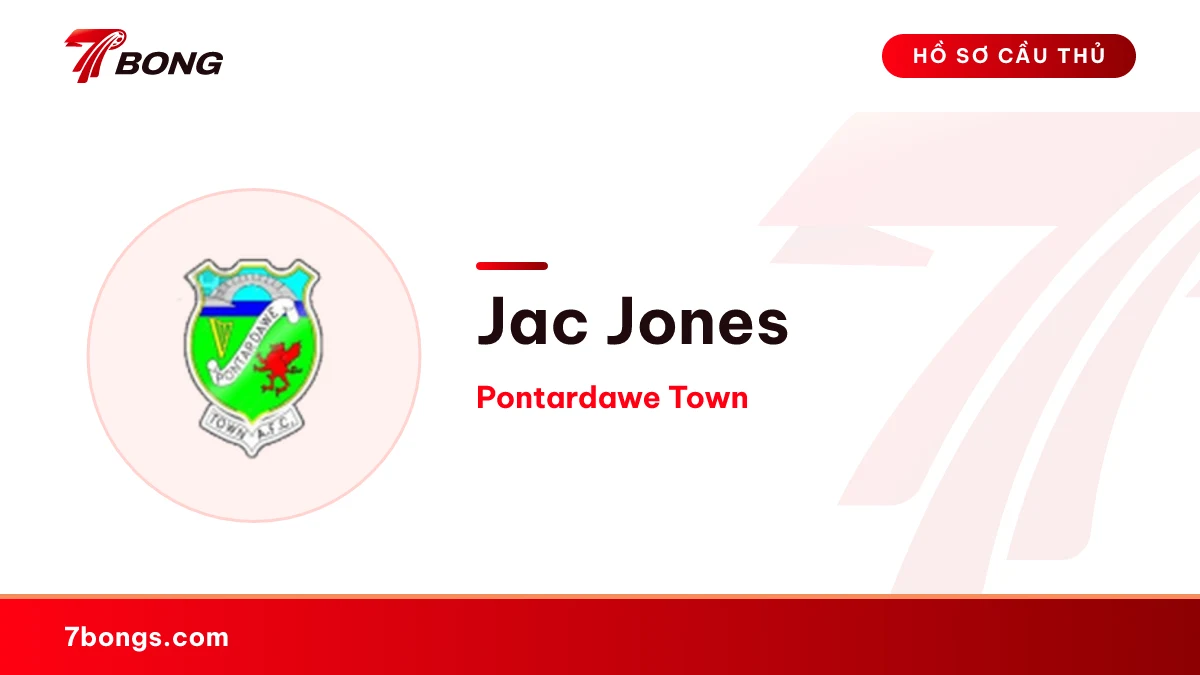 Jac Jones — Pontardawe Town