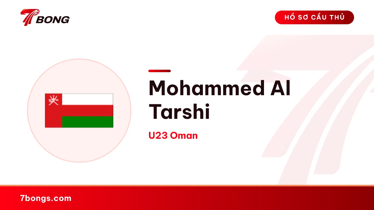 Mohammed Al Tarshi — U23 Oman
